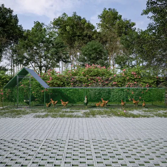 26'Lx6.7'Wx6.6' ft Large Metal Chicken Coop, Walk-in Chicken Run, Galvanized Wire Poultry Chicken Hen Pen Cage, Rabbits Duck Cages with Waterproof and Anti-Ultraviolet Cover for Outside 26'Lx6.7'Wx6.6' ft Large Metal Chicken Coop, Walk-in Chicken Run, Galvanized Wire Poultry Chicken Hen Pen Cage, Rabbits Duck Cages with Waterproof and Anti-Ultraviolet Cover for Outside