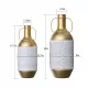 Floor Metal Vase Decorative Vintage Gold/White Metal Vase Set of 2 Rustic Distressed Finish Large Glazed Metal Vase for Home Decor Floor Metal Vase Decorative Vintage Gold/White Metal Vase Set of 2 Rustic Distressed Finish Large Glazed Metal Vase for Home Decor