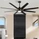 72 In Modern Integrated LED Lighting with Remote Control 72 In Modern Integrated LED Lighting with Remote Control