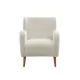 Mirod Modern Wing back Lounge Chair - Stylish Design, Soft Fabric, Solid Wood Legs, Easy Assembly, Durable Frame Mirod Modern Wing back Lounge Chair - Stylish Design, Soft Fabric, Solid Wood Legs, Easy Assembly, Durable Frame