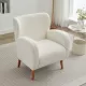 Mirod Modern Wing back Lounge Chair - Stylish Design, Soft Fabric, Solid Wood Legs, Easy Assembly, Durable Frame Mirod Modern Wing back Lounge Chair - Stylish Design, Soft Fabric, Solid Wood Legs, Easy Assembly, Durable Frame