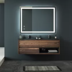 32x24inch Bathroom Led Classy Vanity Mirror with focused backplane,High Lumen,Dimmable Touch,Wall Switch Control, Anti-Fog ,CRI 95 Adjustable 3000K-4500K-6000K ,IP54 Waterproof  Vertical & Horizontal 32x24inch Bathroom Led Classy Vanity Mirror with focused backplane,High Lumen,Dimmable Touch,Wall Switch Control, Anti-Fog ,CRI 95 Adjustable 3000K-4500K-6000K ,IP54 Waterproof  Vertical & Horizontal