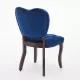 French Vintage Tufted Upholstered Fabric Dining Chair,Set of 2,Blue,SW1869BL French Vintage Tufted Upholstered Fabric Dining Chair,Set of 2,Blue,SW1869BL