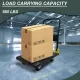 Foldable Platform Push Hand Truck Cart, 880 lbs. Weight Capacity, 2 Swivel Brake Wheels Foldable Platform Push Hand Truck Cart, 880 lbs. Weight Capacity, 2 Swivel Brake Wheels