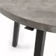 Grey Round Dining Table, Mid Century Modern Round Dining Table,Dinning Table for Kitchen Grey Round Dining Table, Mid Century Modern Round Dining Table,Dinning Table for Kitchen