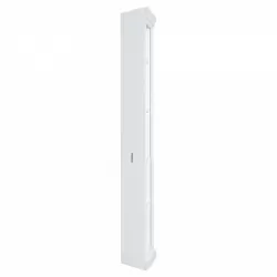 83.4 Inch Tall Modern Corner Shelf,5 Tier Corner Bookcase, Storage Standing Shelf Unit, Open Corner Plant Display Stand for Small Space for Living Room,Wall Corner, Home Office,White