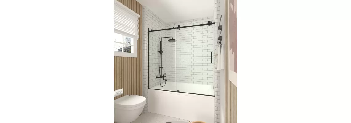 The Ultimate Guide to Choosing a 58-60 Inch Frameless Sliding Bathtub Door with 1/4 Inch Tempered Glass The Ultimate Guide to Choosing a 58-60 Inch Frameless Sliding Bathtub Door with 1/4 Inch Tempered Glass