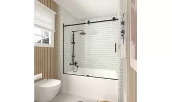 The Ultimate Guide to Choosing a 58-60 Inch Frameless Sliding Bathtub Door with 1/4 Inch Tempered Glass