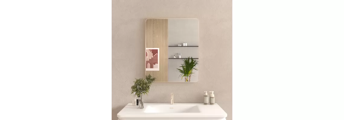 30x36 Inch Brushed Nickel Aluminum Framed Bathroom Mirror with Tempered Glass and Anti-Rust Design
30x36 Inch Brushed Nickel Aluminum Framed Bathroom Mirror with Tempered Glass and Anti-Rust Design