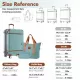 Hardshell Luggage Sets with Bags Lightweight Suitcase Double Spinner Wheels with TSA Lock ,Single Vintage Luggage 24 IN,Green Hardshell Luggage Sets with Bags Lightweight Suitcase Double Spinner Wheels with TSA Lock ,Single Vintage Luggage 24 IN,Green