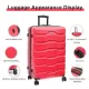 Luggage Sets ABS+PC Hardshell 3pcs Clearance Luggage Hardside Lightweight Durable Suitcase sets Spinner Wheels Suitcase with TSA Lock (20/24/28),Red Luggage Sets ABS+PC Hardshell 3pcs Clearance Luggage Hardside Lightweight Durable Suitcase sets Spinner Wheels Suitcase with TSA Lock (20/24/28),Red