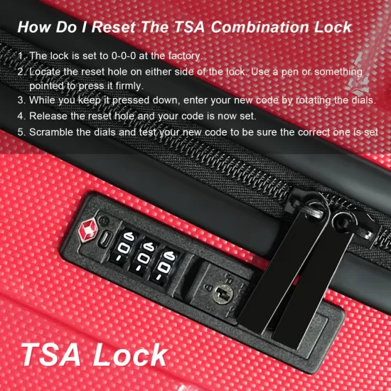 Luggage Sets ABS+PC Hardshell 3pcs Clearance Luggage Hardside Lightweight Durable Suitcase sets Spinner Wheels Suitcase with TSA Lock (20/24/28),Red Luggage Sets ABS+PC Hardshell 3pcs Clearance Luggage Hardside Lightweight Durable Suitcase sets Spinner Wheels Suitcase with TSA Lock (20/24/28),Red