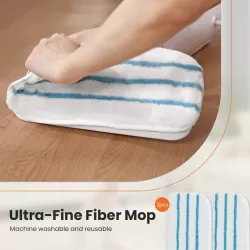 Steam Mop for Floor Cleaning,Lightweight Floor Steamer Cleaner for Hardwood/Tile/Laminate Floors Carpet, 2 Washable Pad,gray Steam Mop for Floor Cleaning,Lightweight Floor Steamer Cleaner for Hardwood/Tile/Laminate Floors Carpet, 2 Washable Pad,gray
