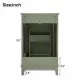 [Viedo] 20 Inch Modern Small Bathroom Vanity Cabinet With Ceramic Basin- 20*15.5*33.3 Inches,Ample Storage,1 Soft Close Door