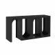 U_STYLE Modular Entryway Console Table with Rectangular Exterior and Curved Interior Design for Customizable Arrangements,Suitable for Study,Entrance and Living Room U_STYLE Modular Entryway Console Table with Rectangular Exterior and Curved Interior Design for Customizable Arrangements,Suitable for Study,Entrance and Living Room