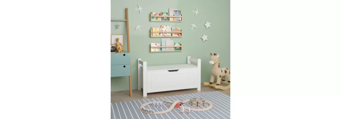 White Rubber Wood Toy Box for Kids: Safe and Stylish Storage Solution for Nursery and Playroom
White Rubber Wood Toy Box for Kids: Safe and Stylish Storage Solution for Nursery and Playroom