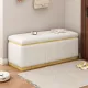 Linen Fabric Upholstered+Solid wood frame Bench with Large Storage Space for the Living Room, Entryway and Bedroom,Beige,( 40''x16''x17'' ) Linen Fabric Upholstered+Solid wood frame Bench with Large Storage Space for the Living Room, Entryway and Bedroom,Beige,( 40''x16''x17'' )