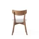 Mid-Century Walnut Finished Frame Upholstered Dining Chairs (Set of 2) (Light Beige) Mid-Century Walnut Finished Frame Upholstered Dining Chairs (Set of 2) (Light Beige)