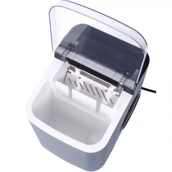 Ice Maker Countertop, Portable Ice Machine, Self-Cleaning Ice Makers with Basket and Scoop, 9 Cubes in 6 Mins, 26 lbs per Day, Ideal for Home, Kitchen,ETL and FDA certificate. Ice Maker Countertop, Portable Ice Machine, Self-Cleaning Ice Makers with Basket and Scoop, 9 Cubes in 6 Mins, 26 lbs per Day, Ideal for Home, Kitchen,ETL and FDA certificate.