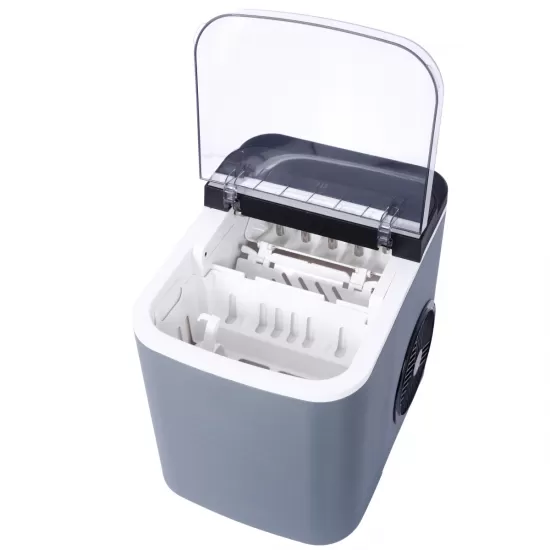 Ice Maker Countertop, Portable Ice Machine, Self-Cleaning Ice Makers with Basket and Scoop, 9 Cubes in 6 Mins, 26 lbs per Day, Ideal for Home, Kitchen,ETL and FDA certificate. Ice Maker Countertop, Portable Ice Machine, Self-Cleaning Ice Makers with Basket and Scoop, 9 Cubes in 6 Mins, 26 lbs per Day, Ideal for Home, Kitchen,ETL and FDA certificate.