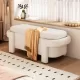 Modern Storage Ottoman Bench, Large Storage Space for the Living Room, Entryway and Bedroom,White Fluffy ( 48''x21.5''x17'' ) Modern Storage Ottoman Bench, Large Storage Space for the Living Room, Entryway and Bedroom,White Fluffy ( 48''x21.5''x17'' )
