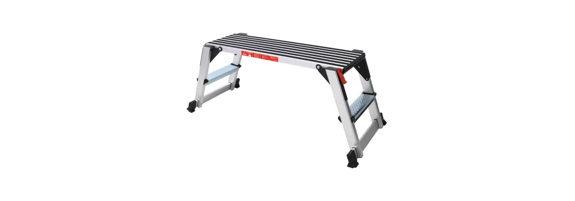 The Ultimate Aluminum Platform Non-Slip Folding Work Bench for Heavy-Duty Jobs The Ultimate Aluminum Platform Non-Slip Folding Work Bench for Heavy-Duty Jobs