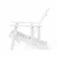 MALIBU RECLINING ADIRONDACK CHAIR MALIBU RECLINING ADIRONDACK CHAIR