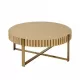 Modern Handcraft Drum Coffee Table 31.5 inch Round Coffee Table for Living Room,Small Coffee Table with Sturdy Pedestal,Natural Ash Modern Handcraft Drum Coffee Table 31.5 inch Round Coffee Table for Living Room,Small Coffee Table with Sturdy Pedestal,Natural Ash
