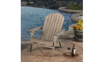 Relax in Style with the Malibu Reclining Adirondack Chair