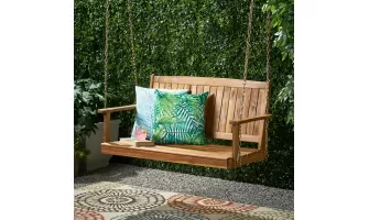 Relaxing in Style: The TAMBORA PORCH SWING for Your Outdoor Oasis