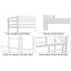 Metal Twin over Twin Bunk Bed/ Heavy-duty Sturdy Metal/ Noise Reduced/ Safety Guardrail/No Box Spring Needed,White Metal Twin over Twin Bunk Bed/ Heavy-duty Sturdy Metal/ Noise Reduced/ Safety Guardrail/No Box Spring Needed,White