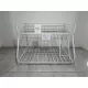 Metal Bunk Bed Twin Over Full Size with Removable Stairs, Heavy Duty Sturdy Frame with 12 Inch Under-Bed Storage for Teen & Adults, Teens, No Box Spring Needed, White Metal Bunk Bed Twin Over Full Size with Removable Stairs, Heavy Duty Sturdy Frame with 12 Inch Under-Bed Storage for Teen & Adults, Teens, No Box Spring Needed, White