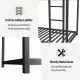 Metal Twin over Twin Bunk Bed/ Heavy-duty Sturdy Metal/ Noise Reduced/ Safety Guardrail/No Box Spring Needed,Black Metal Twin over Twin Bunk Bed/ Heavy-duty Sturdy Metal/ Noise Reduced/ Safety Guardrail/No Box Spring Needed,Black