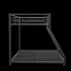 Metal Twin over Full Bunk Bed/ Heavy-duty Sturdy Metal/ Noise Reduced/ Safety Guardrail/ CPC Certified/ No Box Spring Needed Metal Twin over Full Bunk Bed/ Heavy-duty Sturdy Metal/ Noise Reduced/ Safety Guardrail/ CPC Certified/ No Box Spring Needed