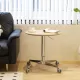 Movable Adjustable Coffee Table 360 Swivel Counter Bar Height Aluminum Star Base Movable for End Table Dining Room Home Kitchen Table Movable Adjustable Coffee Table 360 Swivel Counter Bar Height Aluminum Star Base Movable for End Table Dining Room Home Kitchen Table