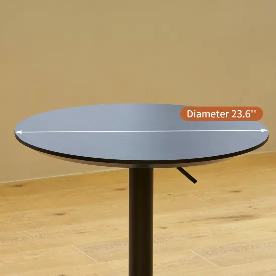 Movable Adjustable Coffee Table 360 Swivel Counter Bar Height Aluminum Star Base Movable for End Table Dining Room Home Kitchen Table Movable Adjustable Coffee Table 360 Swivel Counter Bar Height Aluminum Star Base Movable for End Table Dining Room Home Kitchen Table