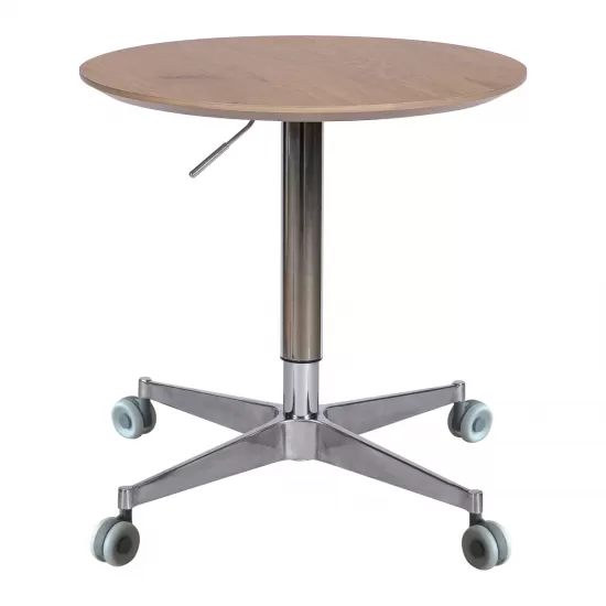 Movable Adjustable Coffee Table 360 Swivel Counter Bar Height Aluminum Star Base Movable for End Table Dining Room Home Kitchen Table Movable Adjustable Coffee Table 360 Swivel Counter Bar Height Aluminum Star Base Movable for End Table Dining Room Home Kitchen Table