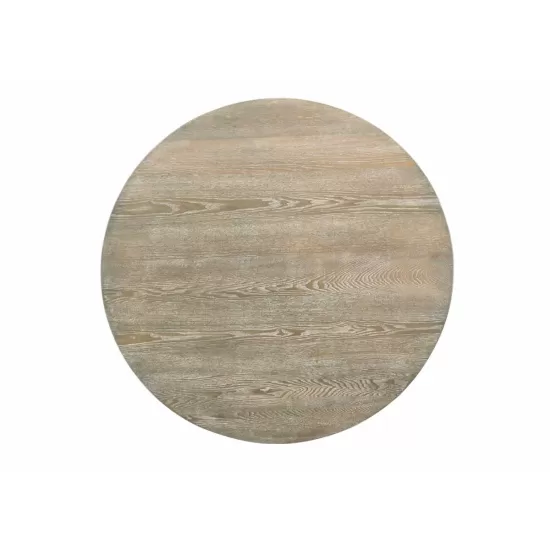 Modern Farmhouse Round Dining Table 45.7inch Solid Wood Rubberwood Antique Finishing Rustic Look Distressed Look Wire Brushed for 4 seaters Modern Farmhouse Round Dining Table 45.7inch Solid Wood Rubberwood Antique Finishing Rustic Look Distressed Look Wire Brushed for 4 seaters