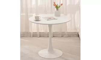   

Stylish and Functional: The 31.5 Inch Round Mid-Century White Tulip Dining Table for 2-4 Person