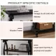 Newport Console Table For Living Room,Kitchen,Entyway(Black) Newport Console Table For Living Room,Kitchen,Entyway(Black)