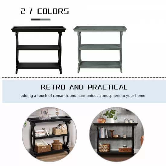 Newport Console Table For Living Room,Kitchen,Entyway(Black) Newport Console Table For Living Room,Kitchen,Entyway(Black)
