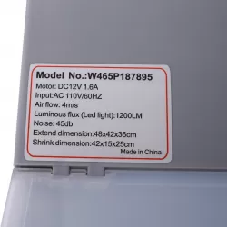 Portable Airbrush Spray Booth Kit, Airbrush Paint Booth for Models, Includes 3 Led Lights, 4 Airbrush Holders and 1 Paint Holder, for Crafts Airbrushing, Cake Decorations