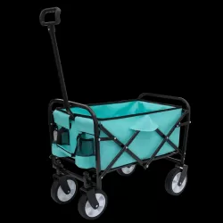 Collapsible Foldable Wagon Cart with strapping system Beach Wagon Utility Cart Utility Wagon Grocery Cart for for Camping Shopping Sports Gardeing Fishing Supports 225lbs All-Terrain Wheels blue Collapsible Foldable Wagon Cart with strapping system Beach Wagon Utility Cart Utility Wagon Grocery Cart for for Camping Shopping Sports Gardeing Fishing Supports 225lbs All-Terrain Wheels blue