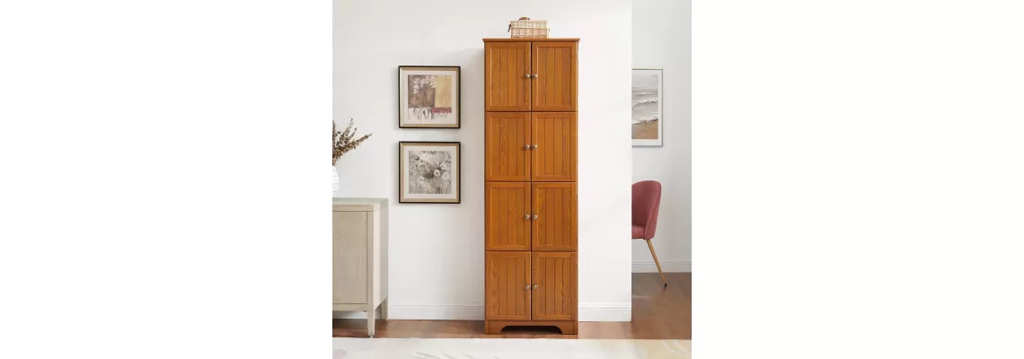 72.4 Inch Tall Storage Cabinet with 8 Doors and 4 Shelves – Perfect for Living Room, Kitchen, and Office
72.4 Inch Tall Storage Cabinet with 8 Doors and 4 Shelves – Perfect for Living Room, Kitchen, and Office
