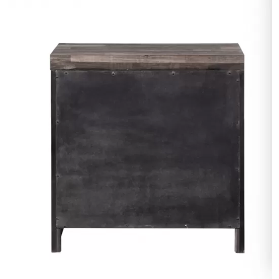 Juniper Dark Cherry Finish Nightstand Juniper Dark Cherry Finish Nightstand