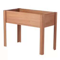 Raised Garden Bed with Legs, Elevated Wooden Planter Box for Outdoor Plants Flowers Fruits Vegetable Herb Growing Raised Garden Bed with Legs, Elevated Wooden Planter Box for Outdoor Plants Flowers Fruits Vegetable Herb Growing