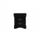 Louis Black Finish Philippe III Nightstand Louis Black Finish Philippe III Nightstand