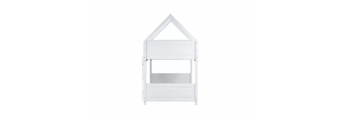Stylish and Safe Twin Over Twin House Floor Bunk Bed with Guardrails – Perfect for Kids' Rooms
Stylish and Safe Twin Over Twin House Floor Bunk Bed with Guardrails – Perfect for Kids' Rooms
