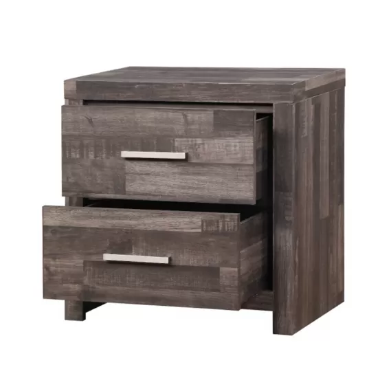 Juniper Dark Cherry Finish Nightstand Juniper Dark Cherry Finish Nightstand