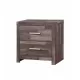 Juniper Dark Cherry Finish Nightstand Juniper Dark Cherry Finish Nightstand